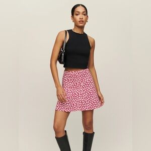 Reformation Flounce Skirt in Grenadine